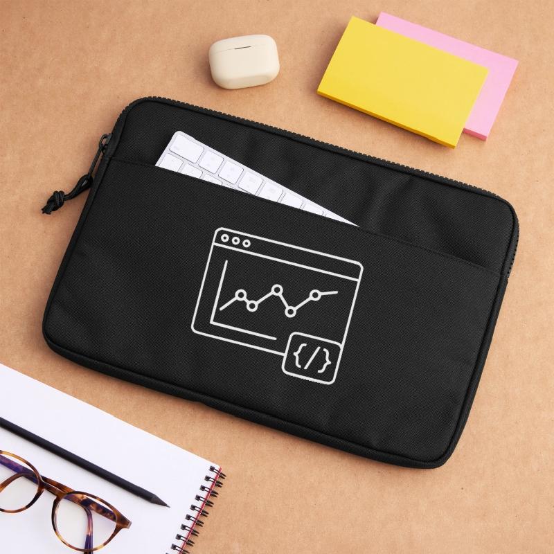 Web Analyse Chart Coding Browser Vektor Laptoptasche 13"
