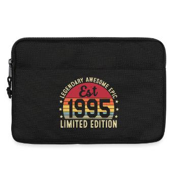 31st Anniversary - Vintage Gift 1995 - Laptop bag 13" - black - Front