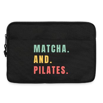 MATCHA ET PILATES - Sacoche pour ordinateur portable 13 pouces - noir - Devant