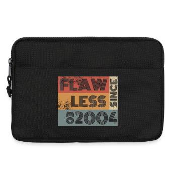 22. Birthday Flawless since 03/2004 - Laptop bag 13" - black - Front