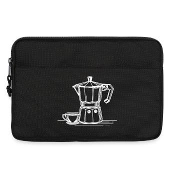 Bialetti - Sacoche pour ordinateur portable 13 pouces - noir - Devant
