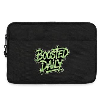 Boosted Daily for JDM Tuning Fans Turbo Scene - Laptop bag 13" - black - Front