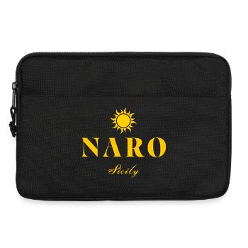 Soleil de Sicile Naro, - Sacoche pour ordinateur portable 13 pouces - noir - Devant