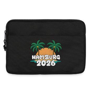 Hamburg 2026 - Laptop bag 13" - black - Front