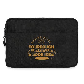 Sourdough Is Always A Good Idea Baking Bliss Bread - Laptop bag 13" - black - Front