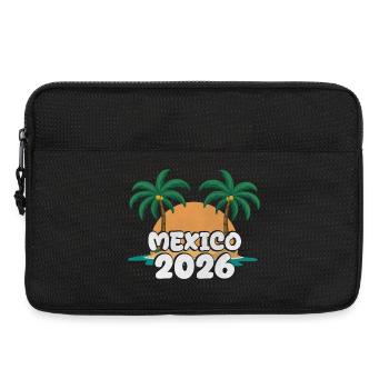 Mexico 2026 - Laptop bag 13" - black - Front