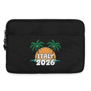 Italien 2026 - Laptoptasche 13" - Schwarz - Vorne