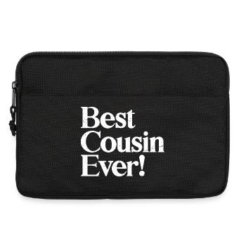 best cousin ever - Laptoptasche 13" - Schwarz - Vorne