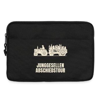 Junggesellenabschied Traktor - JGA - Laptoptasche 13" - Schwarz - Vorne