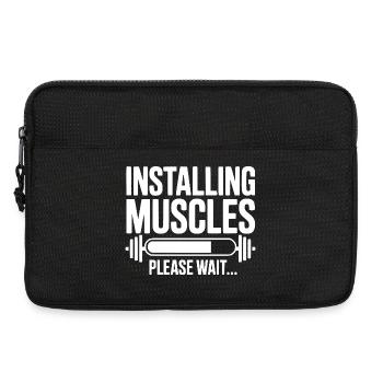 Installing Muscles Please Wait... - Laptop bag 13" - black - Front
