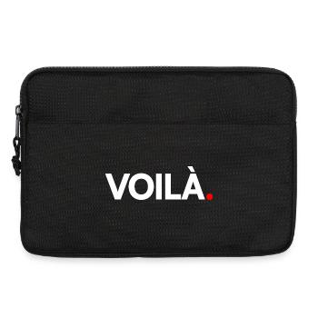 THERE YOU HAVE IT | Minimalist humor reaction - Laptop bag 13" - black - Front