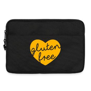 Gluten free - Laptop bag 13" - black - Front