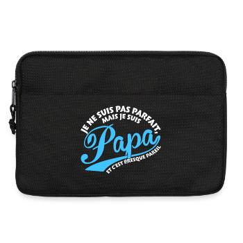 Parfait Papa - Sacoche pour ordinateur portable 13 pouces - noir - Devant