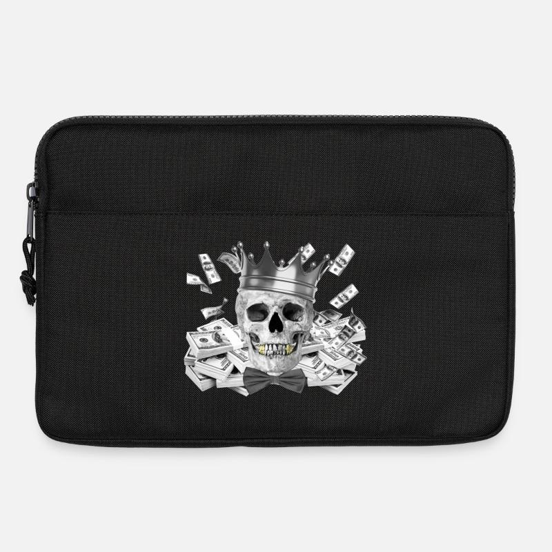 Totenkopf - Laptoptasche 13" - Schwarz