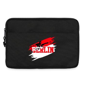 Fußball Berlin - Laptoptasche 13" - Schwarz - Vorne