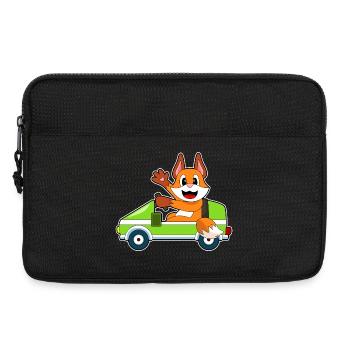 Fuchs Auto - Laptoptasche 13" - Schwarz - Vorne