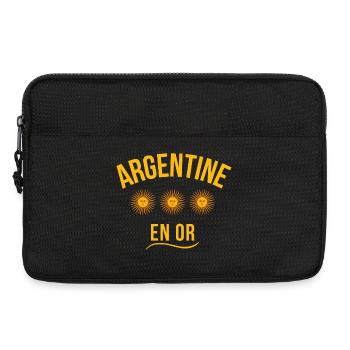 Argentine, fierté Argentine, Argentin - Sacoche pour ordinateur portable 13 pouces - noir - Devant