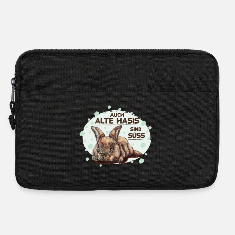 Alter Hase - Laptoptasche 13" - Schwarz