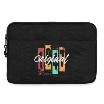 1947 Vintage Retro Birthday - Sacoche pour ordinateur portable 13 pouces - noir - Devant