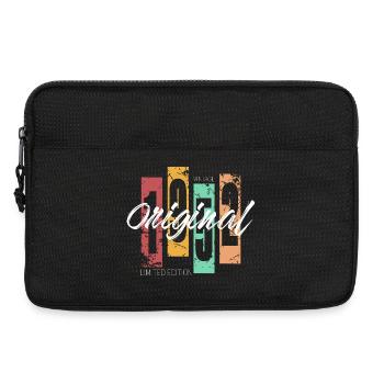 1952 vintage retro birthday - Laptop bag 13" - black - Front