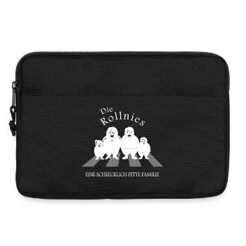 Die Rollnies - Laptoptasche 13" - Schwarz - Vorne
