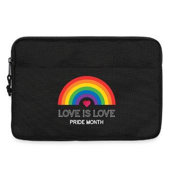 Liebe ist Liebe. Stolz-Monat. - Laptoptasche 13" - Schwarz - Vorne