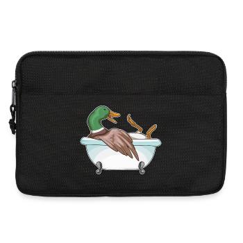 Baignoire de bain de canard - Sacoche pour ordinateur portable 13 pouces - noir - Devant