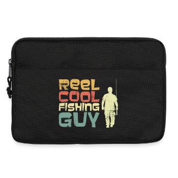 Cooler Angler - Laptoptasche 13" - Schwarz - Vorne