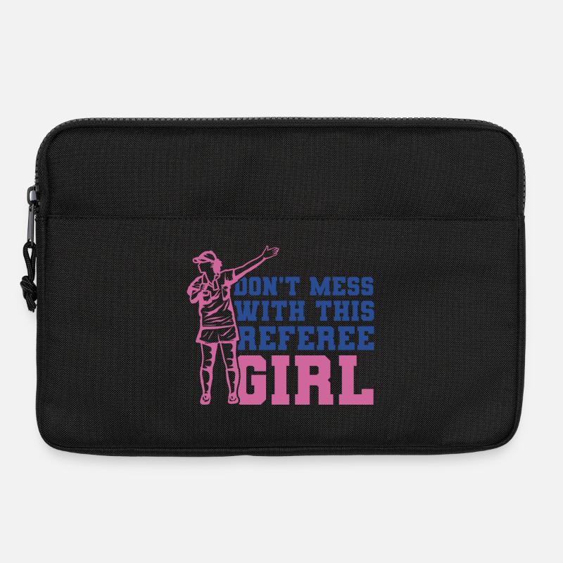 Schiedsrichterin - Laptoptasche 13" - Schwarz