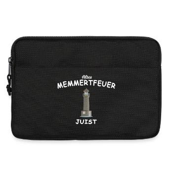 Juist Lighthouse, Memmert Fire, North Sea - Laptop bag 13" - black - Front