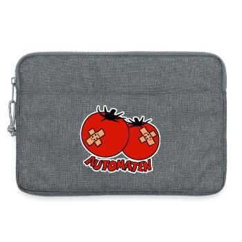Automaten - Laptoptasche 13" - Grau meliert - Vorne