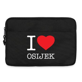 I LOVE OSIJEK - Laptoptasche 13" - Schwarz - Vorne