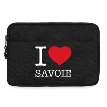 I LOVE SAVOIE Savoyen - Laptoptasche 13" - Schwarz - Vorne