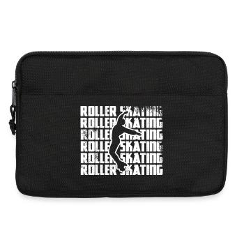Rollkunstlauf - Laptoptasche 13" - Schwarz - Vorne
