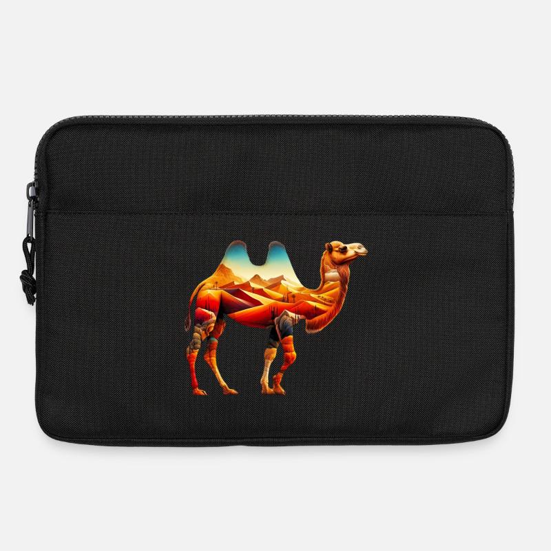 Kamel - Laptoptasche 13" - Schwarz