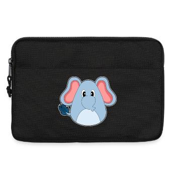 Elefant Ostern Osterei - Laptoptasche 13" - Schwarz - Vorne