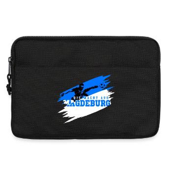 The power from Magdeburg - Laptop bag 13" - black - Front