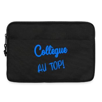 KOLLEGE. ANFANGEN. BESCHÄFTIGUNG. HUMOR. MANAGER. CHEF - Laptoptasche 13" - Schwarz - Vorne