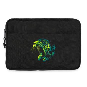 Panthère Stylée - Sacoche pour ordinateur portable 13 pouces - noir - Devant