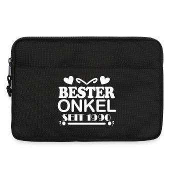 Bester Onkel seit 1990 - Laptoptasche 13" - Schwarz - Vorne