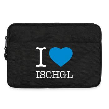 I LOVE ISCHGL - Laptoptasche 13" - Schwarz - Vorne