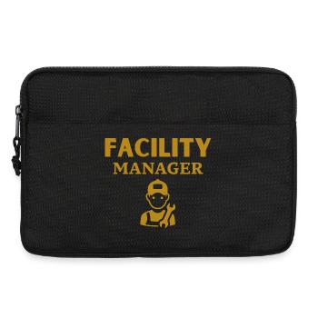 Facility Manager - Laptop bag 13" - black - Front