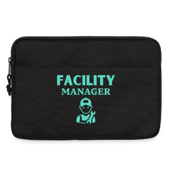 Facility Manager - Laptop bag 13" - black - Front