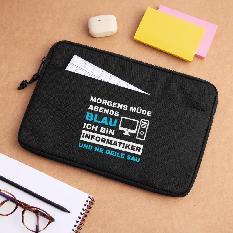 informatiker Programmierer Admin Sprüche Lustig Laptoptasche 13"