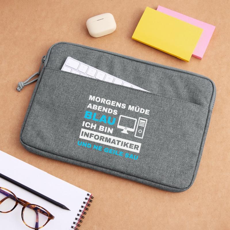 informatiker Programmierer Admin Sprüche Lustig Laptoptasche 13"