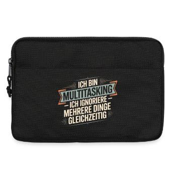 I'm multitasking – I ignore several things - Laptop bag 13" - black - Front