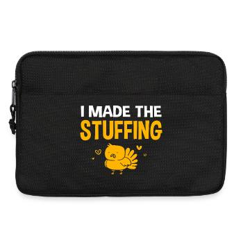 Thanksgiving Gender Reveal Werdende Mutter - Laptoptasche 13" - Schwarz - Vorne