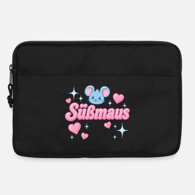 Süßmaus - y2K statement design - Laptoptasche 13" - Schwarz