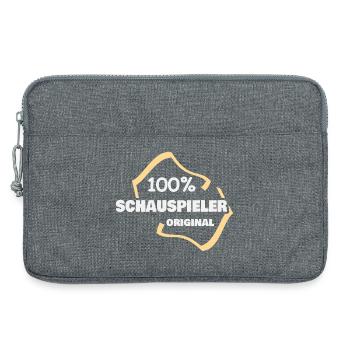 Acteur en tant que profession - Sacoche pour ordinateur portable 13 pouces - gris chiné - Devant