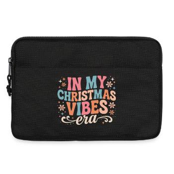 À l’époque de My Christmas Vibes - Sacoche pour ordinateur portable 13 pouces - noir - Devant